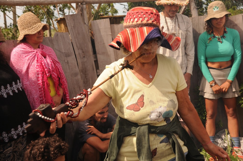 Amambaí, no auge dos seus 68 anos, saindo para o Guata Porã.
